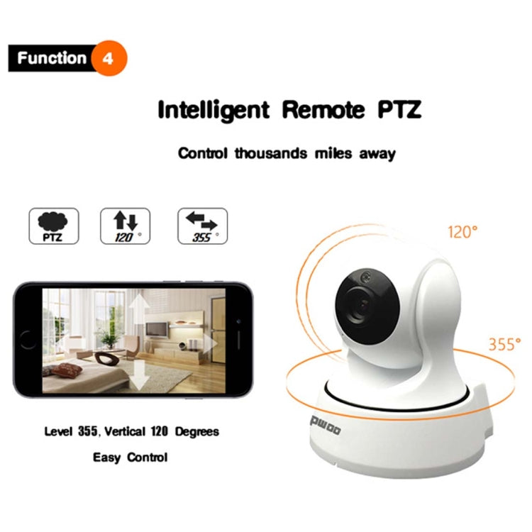 Anpwoo YT002 Ingenic T10 720P HD WiFi IP Camera with 11 PCS Infrared LEDs, Support Motion Detection & Night Vision & TF Card(Max 64GB), YT002 Anpwoo YT002 Ingenic T10 720P HD WiFi IP Camera with 11 PCS Infrared LEDs, Support Motion Detection & Night Vision & TF Card(Max 64GB), YT002
